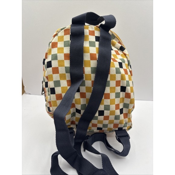 Vans Karina Rozunko Checkered Mini Backpack  10"H 8" W - Picture 7 of 11